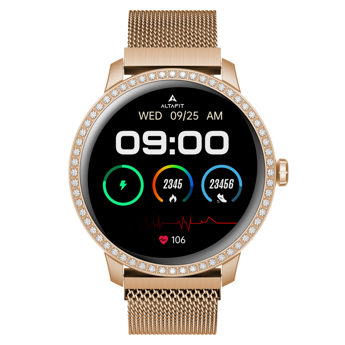 ALTAFIT Womens smartwatch with extra Band & tools AltaFit Bluetooth Smartwatch – theDeale.com main image 3