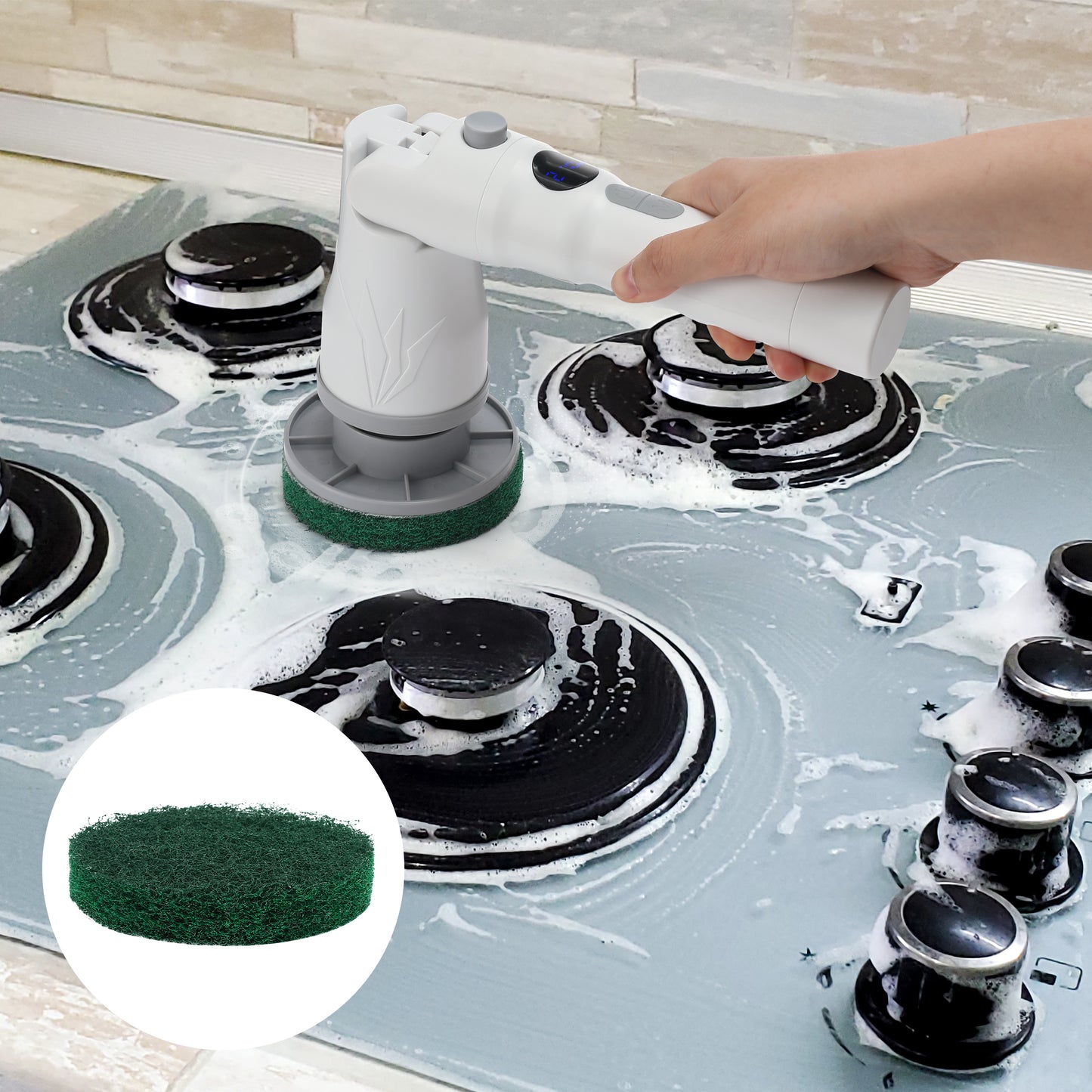 CasaClean Scrubber 8-in-1 Cleaning Tool