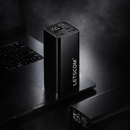 20KmAh 65W Fast Charge Portable Power Bank with LED Screen