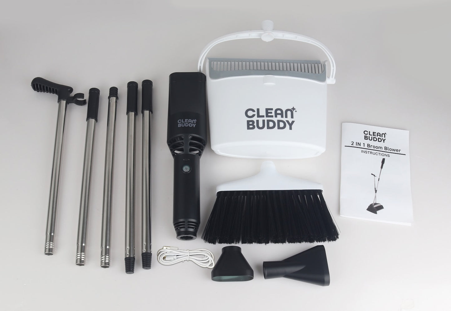 Clean Buddy Broom and handheld Blower